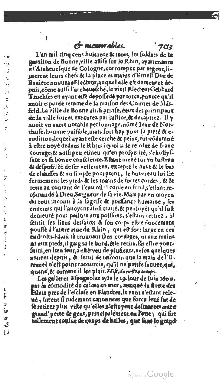 1610 - Paul Marceau - Trésor d’histoires admirables et mémorables - BSB Munich