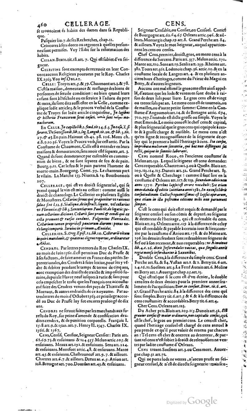 1629 - Veuve Nicolas Buon - Trésor du droit français (29620 T. 1) - BM Lyon