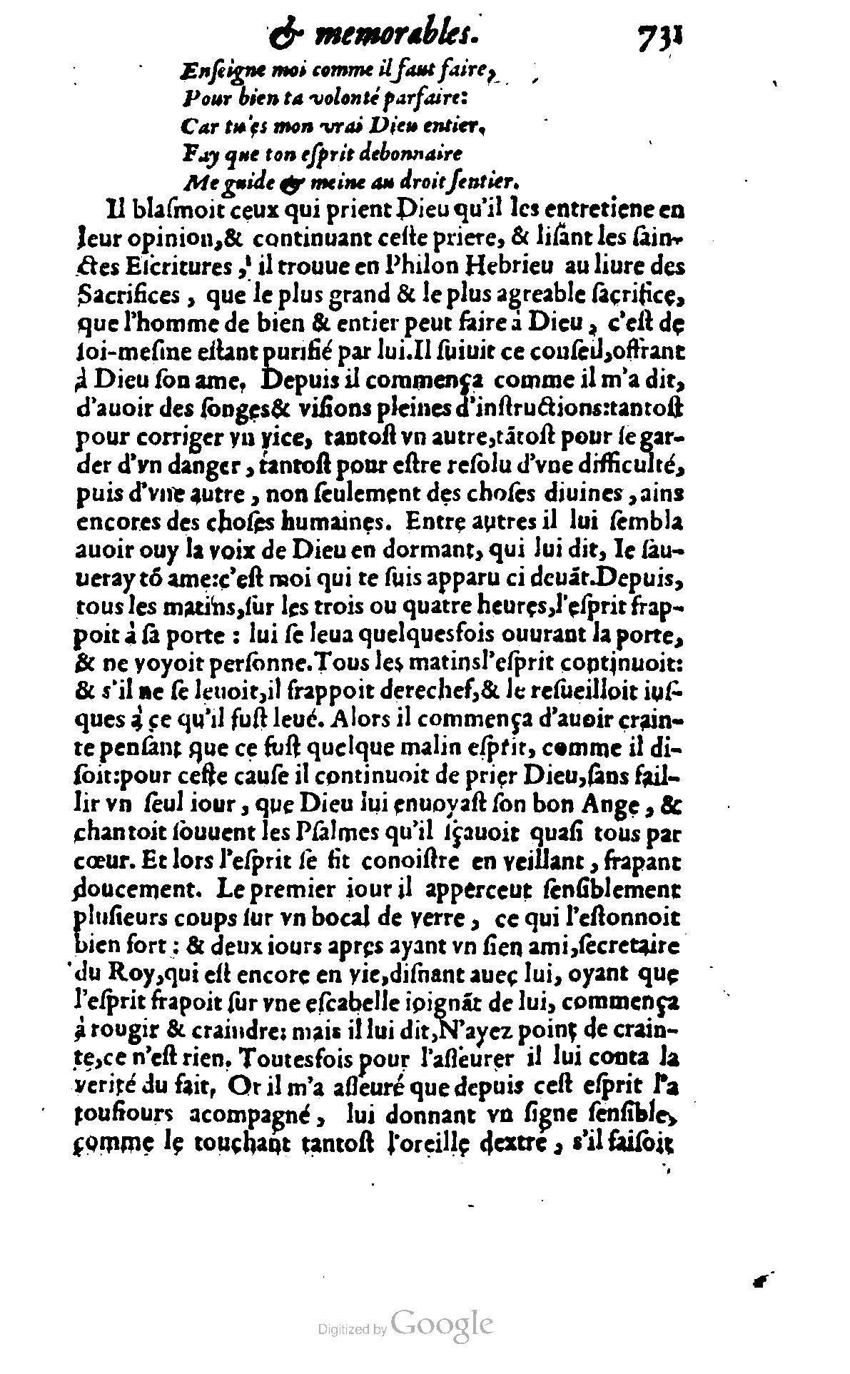 1620 - Samuel Crespin - Trésor d’histoires admirables et mémorables - BCU Lausanne