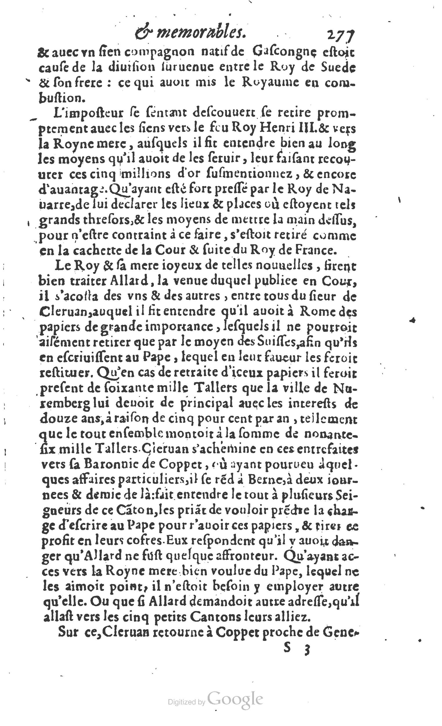 1610 - Paul Marceau - Trésor d’histoires admirables et mémorables - Princeton 1610 - Paul Marceau - Trésor d’histoires admirables et mémorables - Princeton