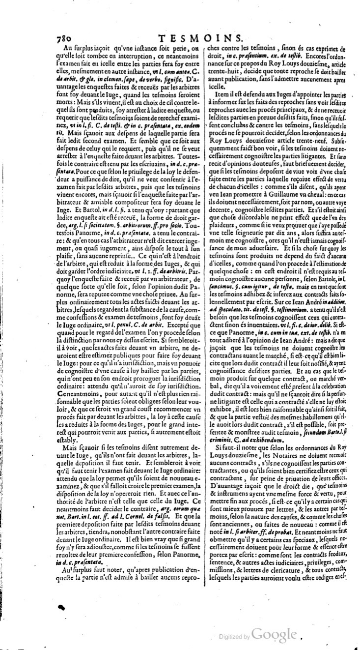 1629 - Veuve Nicolas Buon - Trésor du droit français (21754 T. 3) - BM Lyon 1629 - Veuve Nicolas Buon - Trésor du droit français (21754 T. 3) - BM Lyon