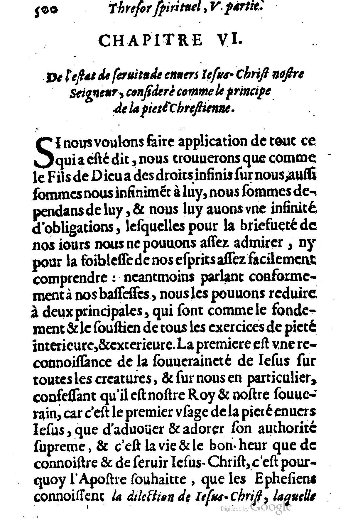 1635 - Sébastien Huré - Trésor spirituel contenant les obligations - BM Lyon