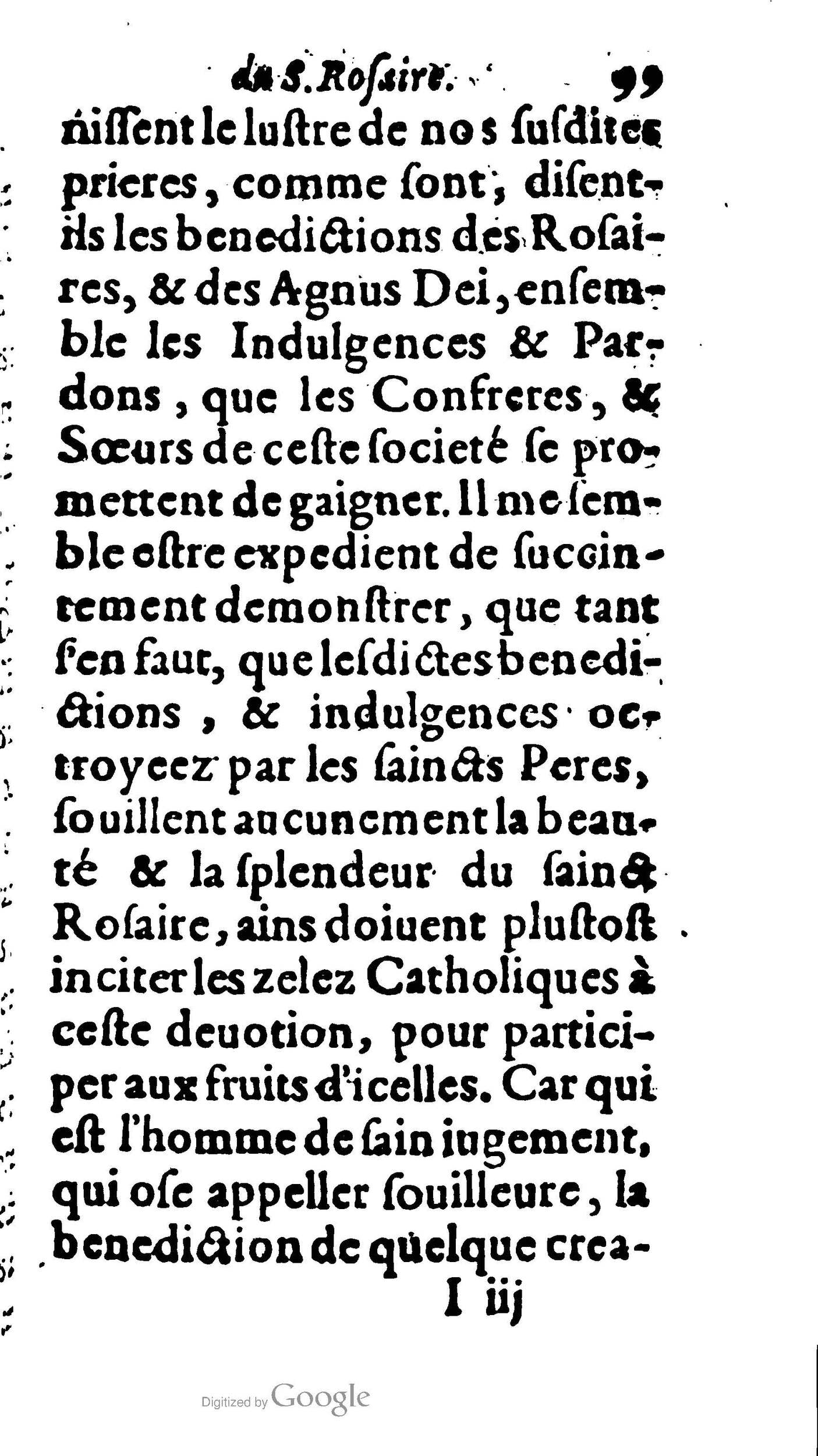 1604 - Jean Le Bouc - Trésor des indulgences du Saint Rosaire - BM Lyon 1604 - Jean Le Bouc - Trésor des indulgences du Saint Rosaire - BM Lyon