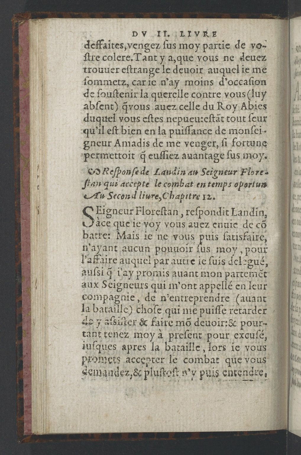 1564 - Vincent Norment et Jeanne Bruneau - Trésor des Amadis - BnF