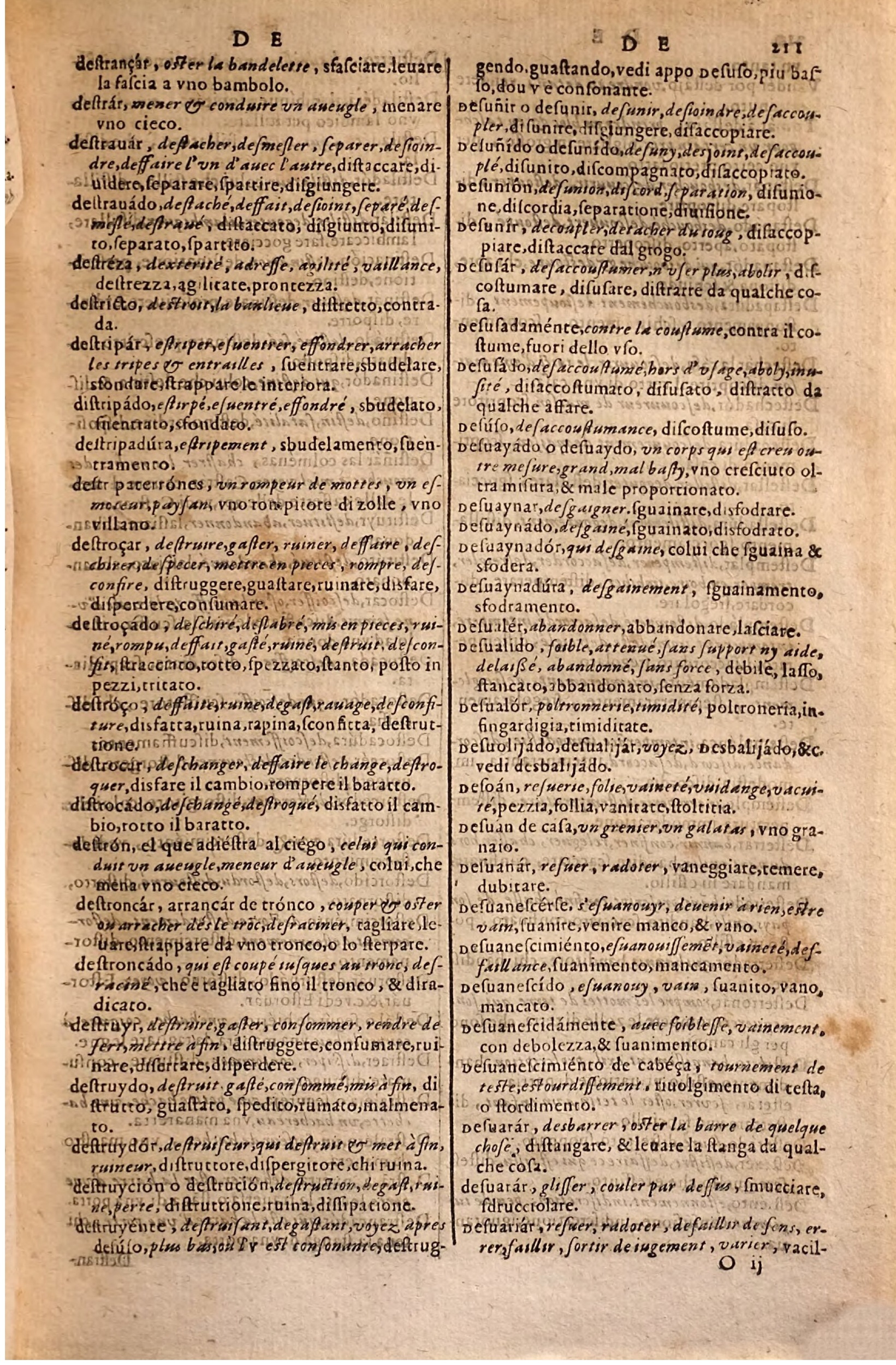 1627 - Jacques Crespin - Trésor des trois langues - Regensburg