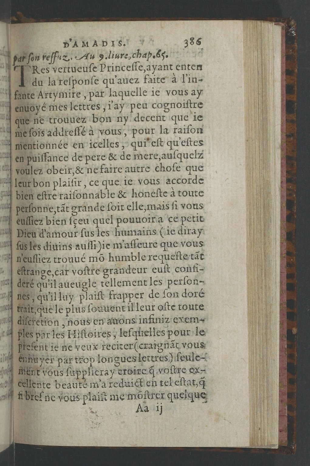 1564 - Vincent Norment et Jeanne Bruneau - Trésor des Amadis - BnF