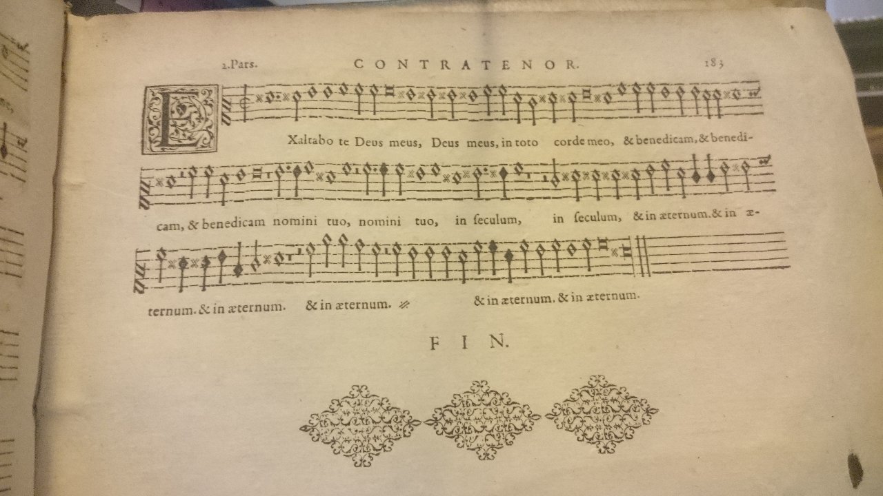 1594 - [Pierre de Saint-André] - Trésor de musique d’Orlande de Lassus, Contratenor - British Library