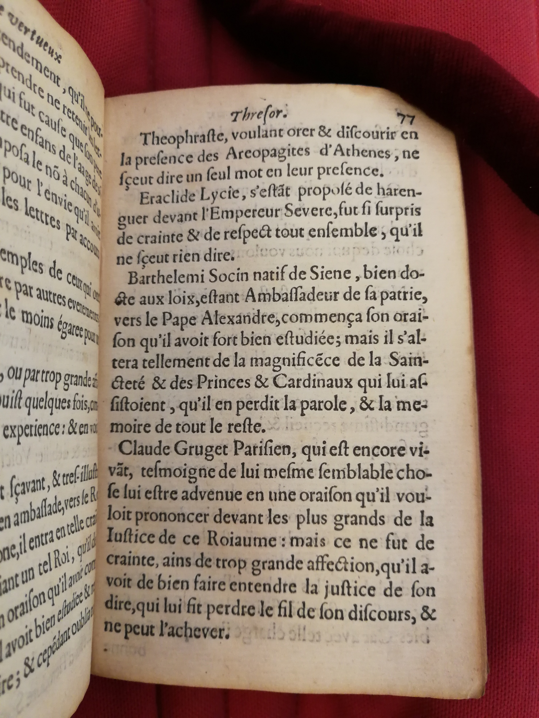 1599 - Thomas Portau - Vertueux trésor - Bibliothèque Sainte-Geneviève