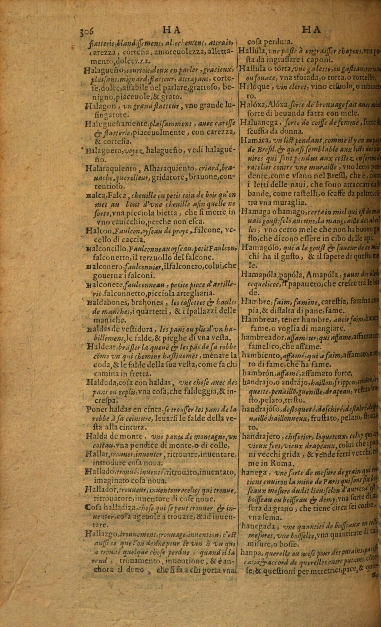 1617 - Samuel Crespin - Trésor des trois langues espagnole, française et italienne (Première partie) - Regensburg