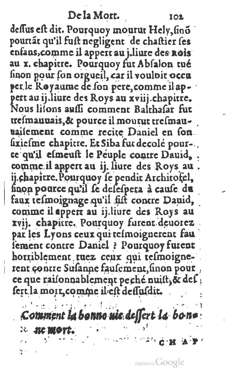 1573 - Benoît Rigaud - Trésor de sapience et fleur de toute bonté - BM Lyon