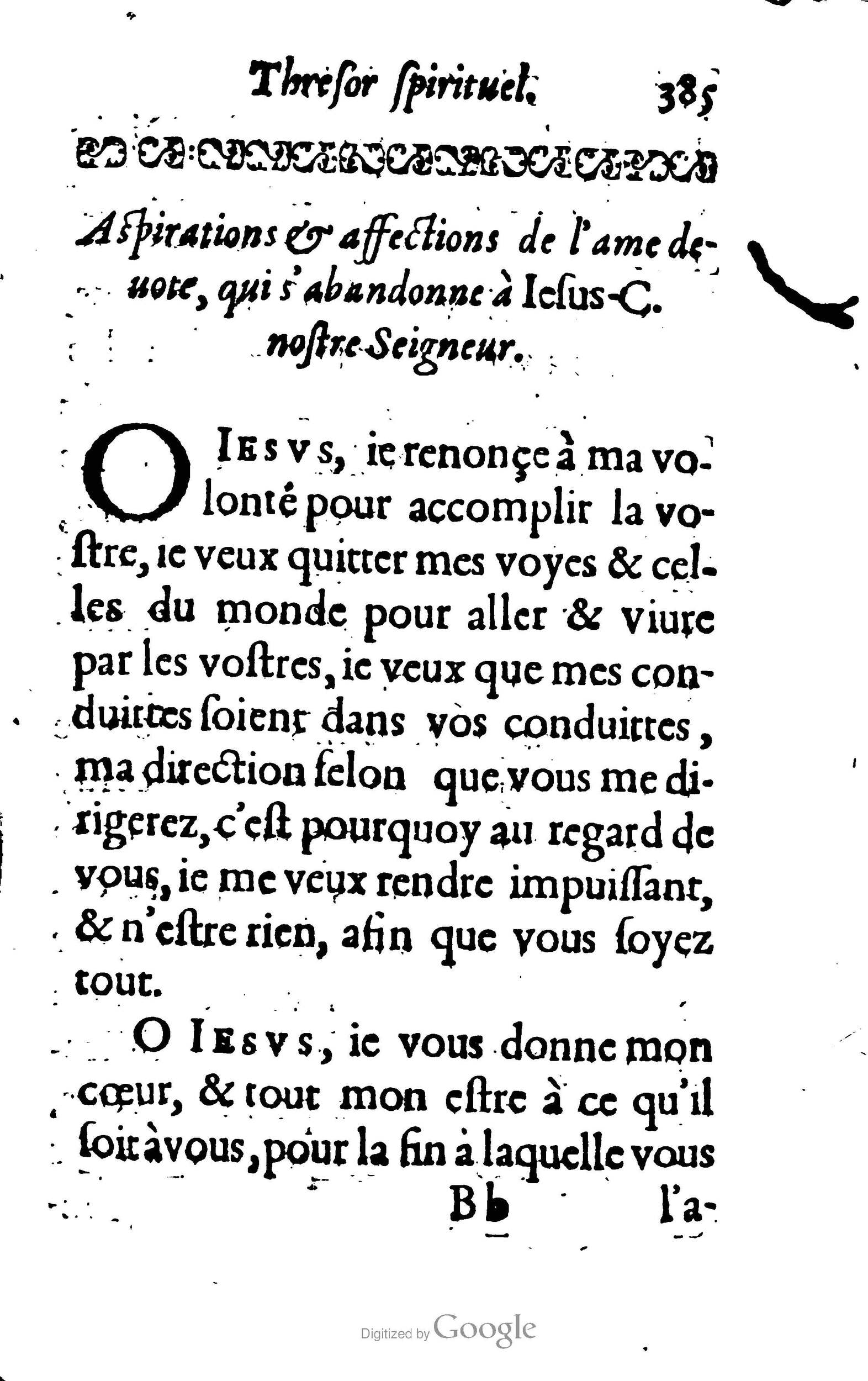 1633 - François Waudré - Trésor spirituel contenant les excellences du christianisme - BM Lyon