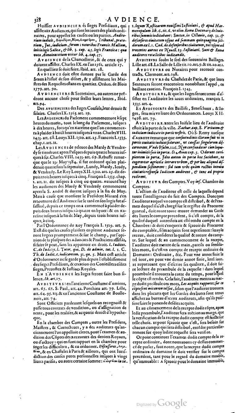 1629 - Veuve Nicolas Buon - Trésor du droit français (29620 T. 1) - BM Lyon
