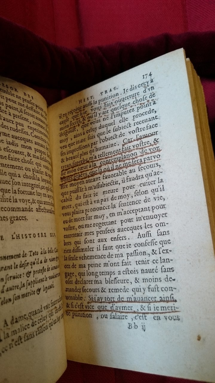 1581 - Pierre Le Voirier et Gervais Mallot - Trésor des histoires tragiques - BnF Richelieu