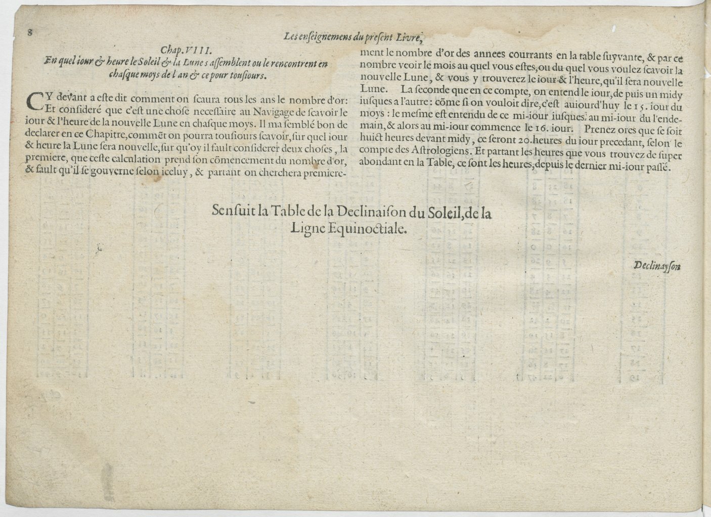 1601 - Bonaventure d’Aseville - Trésorerie ou cabinet de route marinesque - BnF