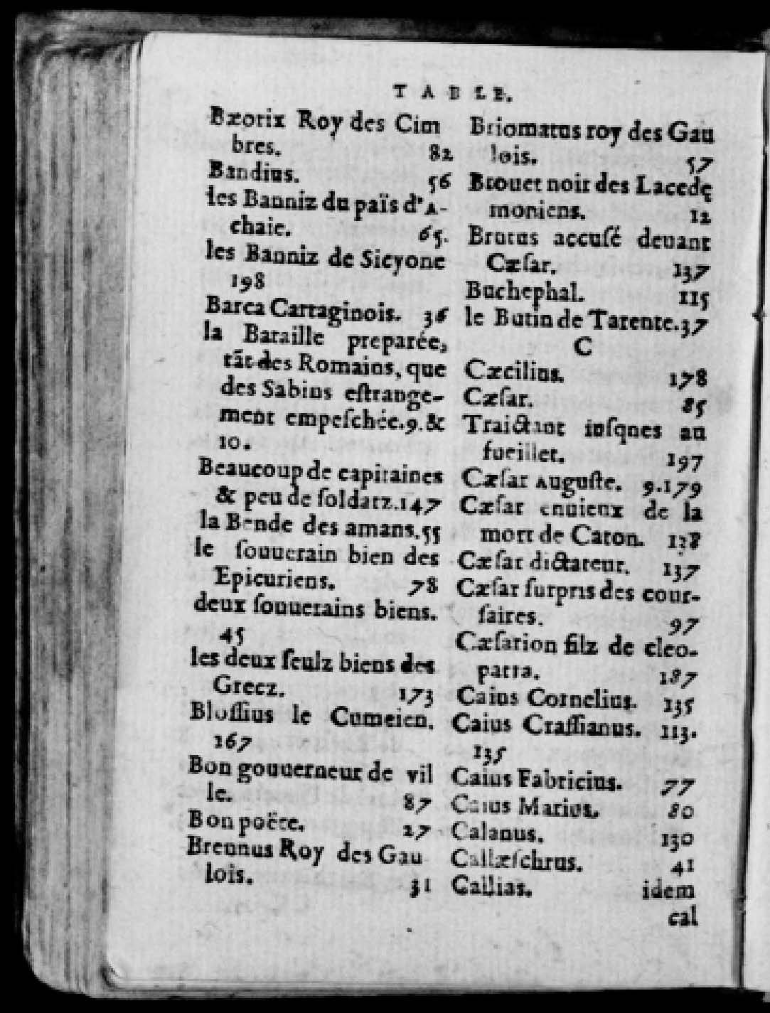 1574 - Benoît Rigaud - Trésor des vies de Plutarque - Avignon