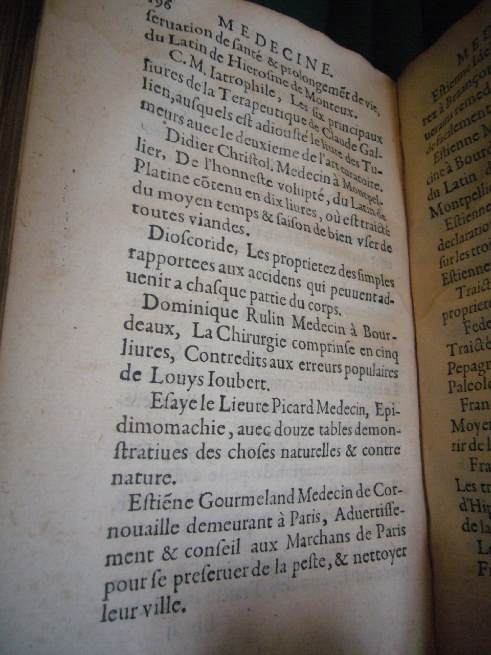 1602 - François Jacquin - Trésor des bons esprits français - BnF Arsenal
