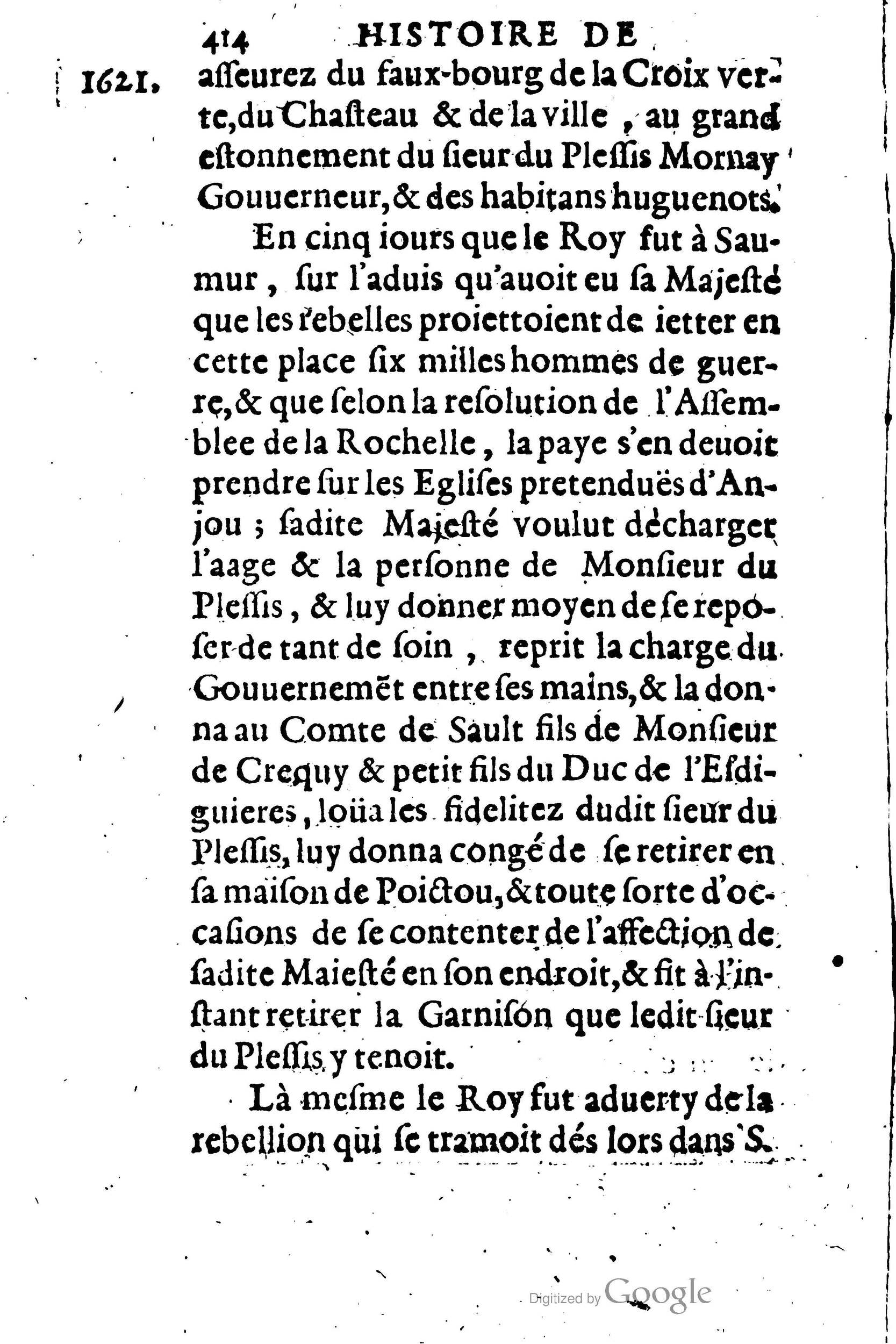 1623 - Joseph Bouillerot - Trésor de l’histoire générale de notre temps - BM Lyon