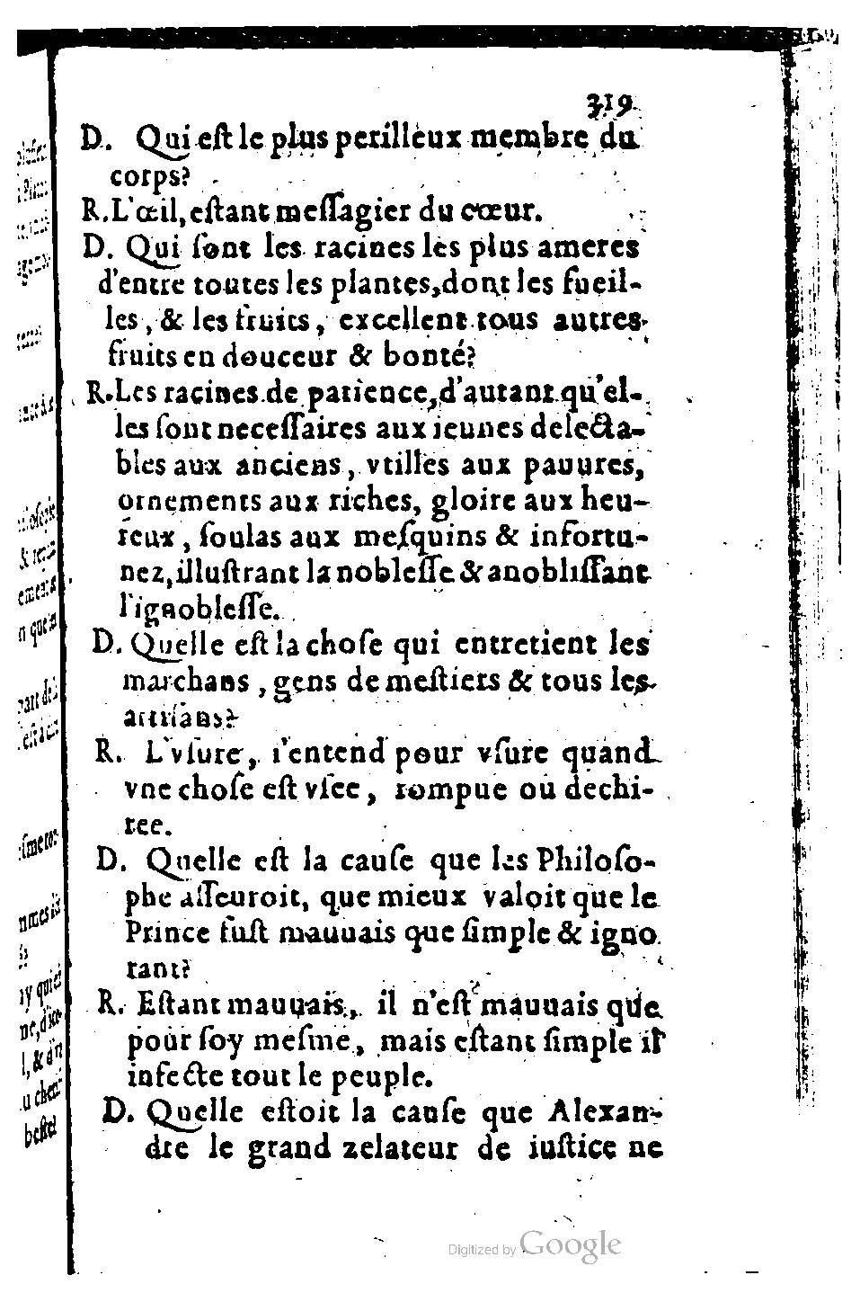1582 - Nicolas Bonfons - Trésor des sentences dorées - BM Lyon