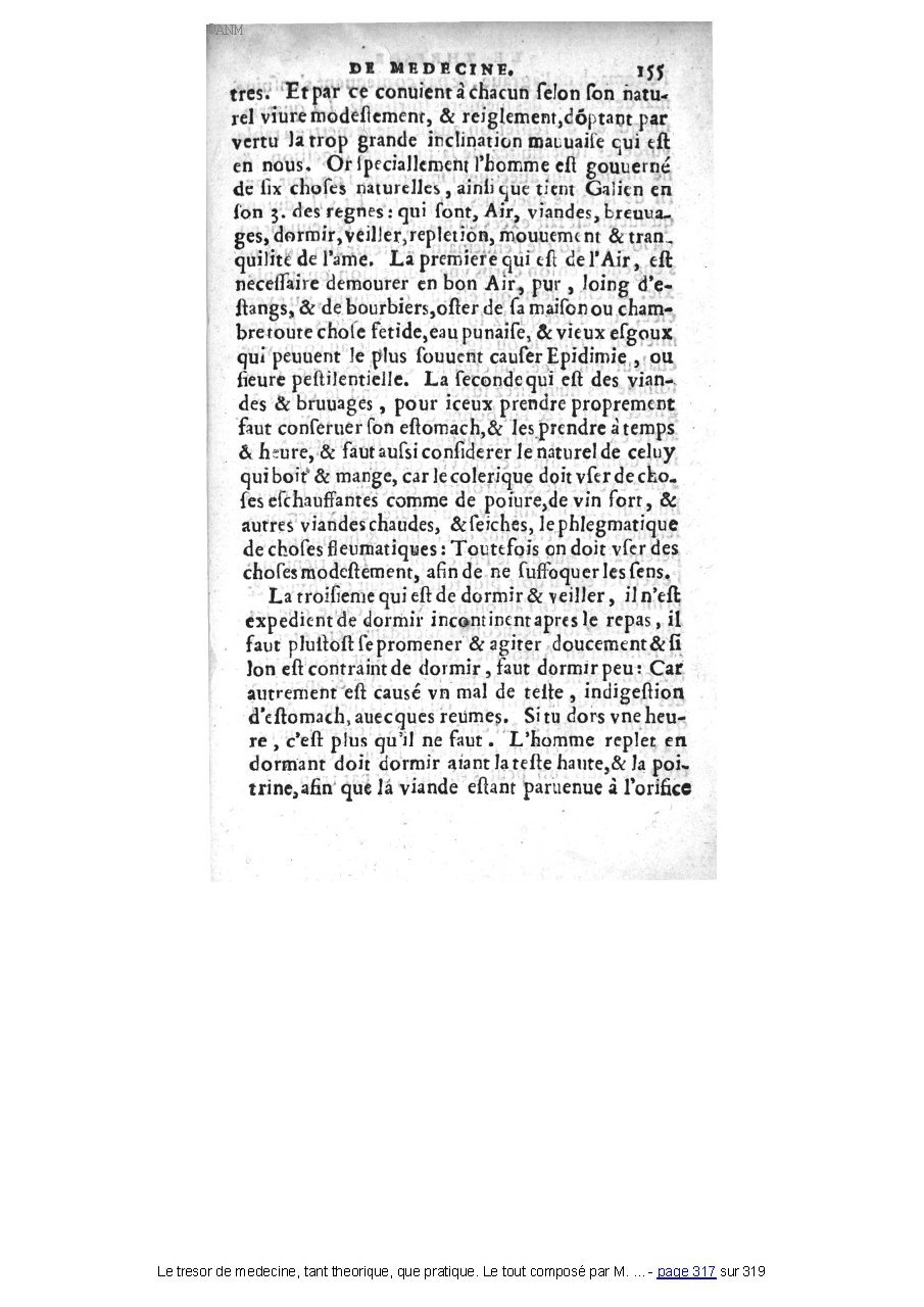 1560 - Pierre et Jan Moine - Trésor de médecine - Université Paris Cité