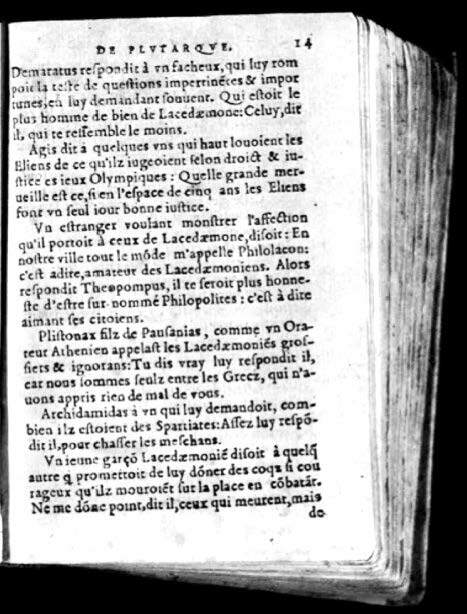 1574 - Benoît Rigaud - Trésor des vies de Plutarque - Avignon
