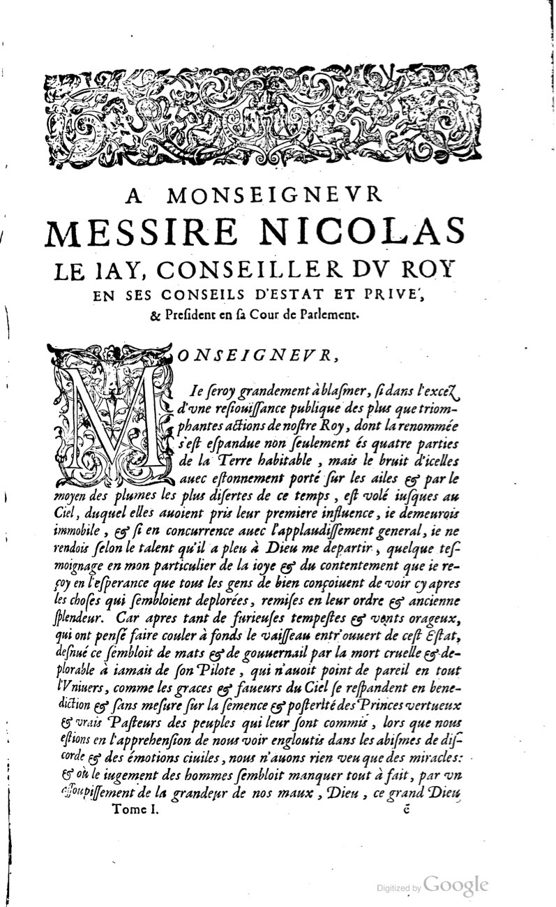 1629 - Veuve Nicolas Buon - Trésor du droit français (21754 T. 1) - BM Lyon