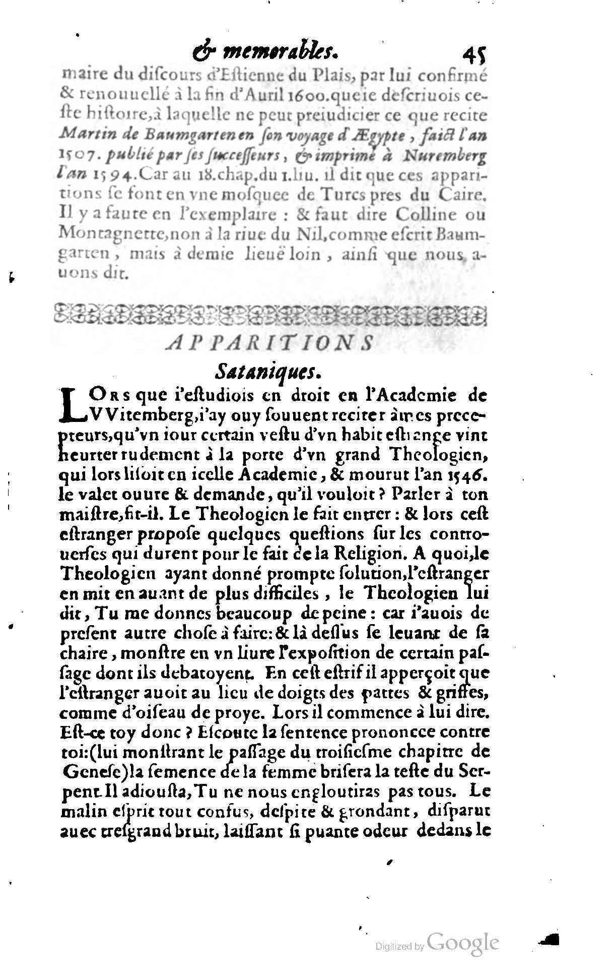 1620 - Samuel Crespin - Trésor d’histoires admirables et mémorables - BCU Lausanne