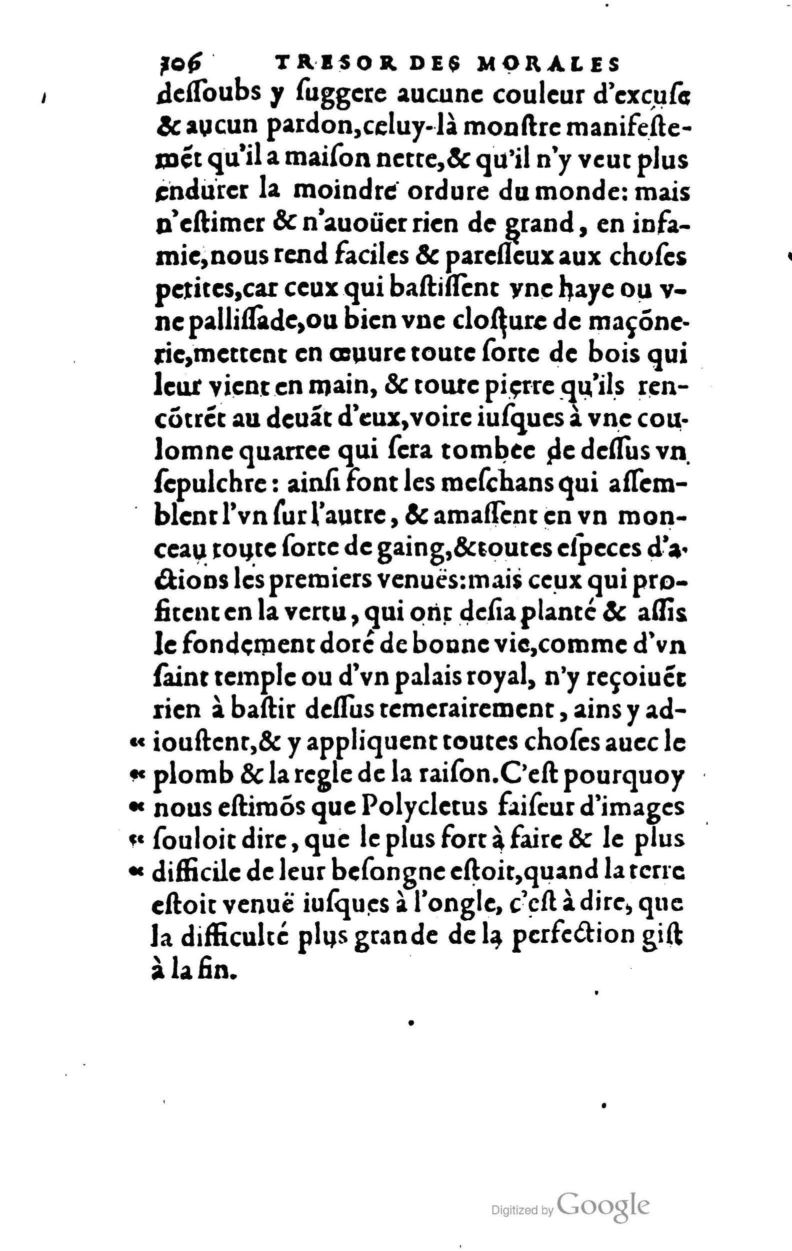 1578 - Jean Poupy - Trésor des morales de Plutarque - BSB Munich