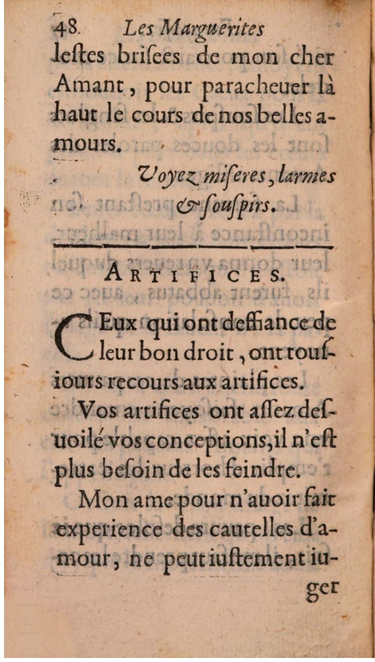 1608 - Théodore Reinsart - Les Marguerites françaises ou Trésor des Fleurs du bien-dire - BSB Munich