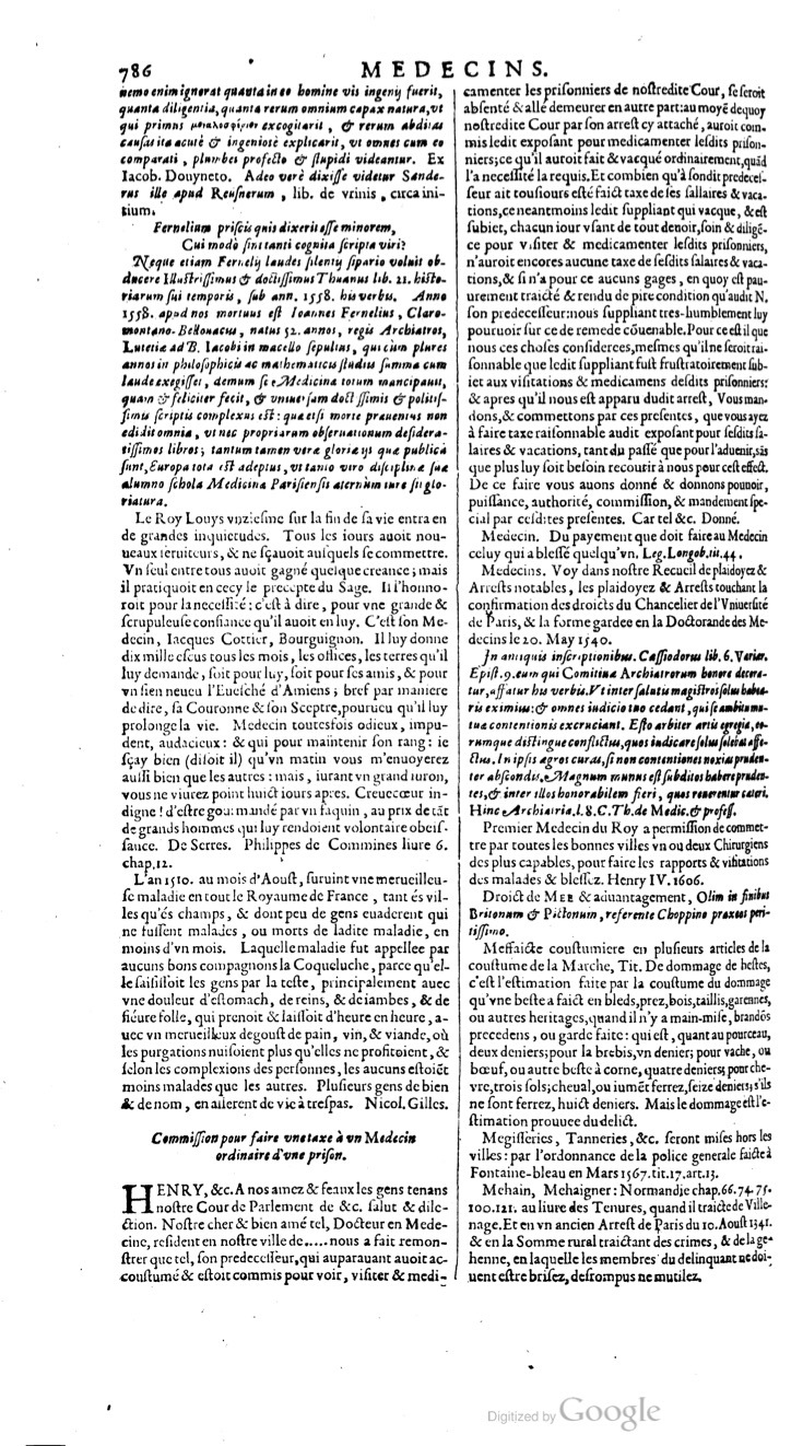 1629 - Veuve Nicolas Buon - Trésor du droit français (29620 T. 2) - BM Lyon
