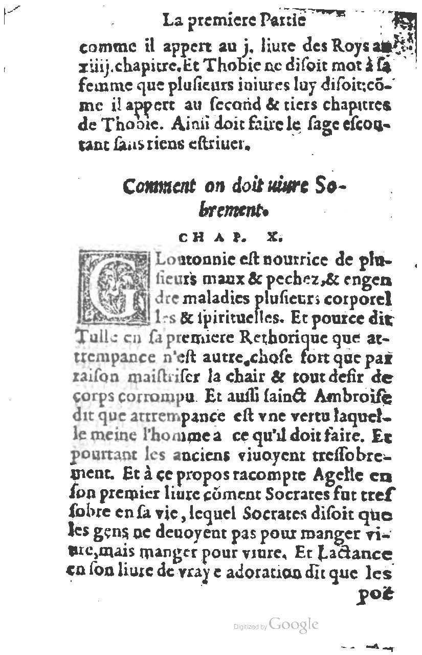 1573 - Benoît Rigaud - Trésor de sapience et fleur de toute bonté - BM Lyon