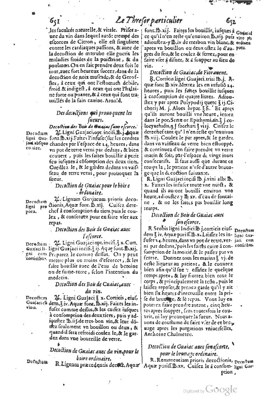 1616 - Étienne Gamonet - Grand trésor ou dispensaire - BSB Munich
