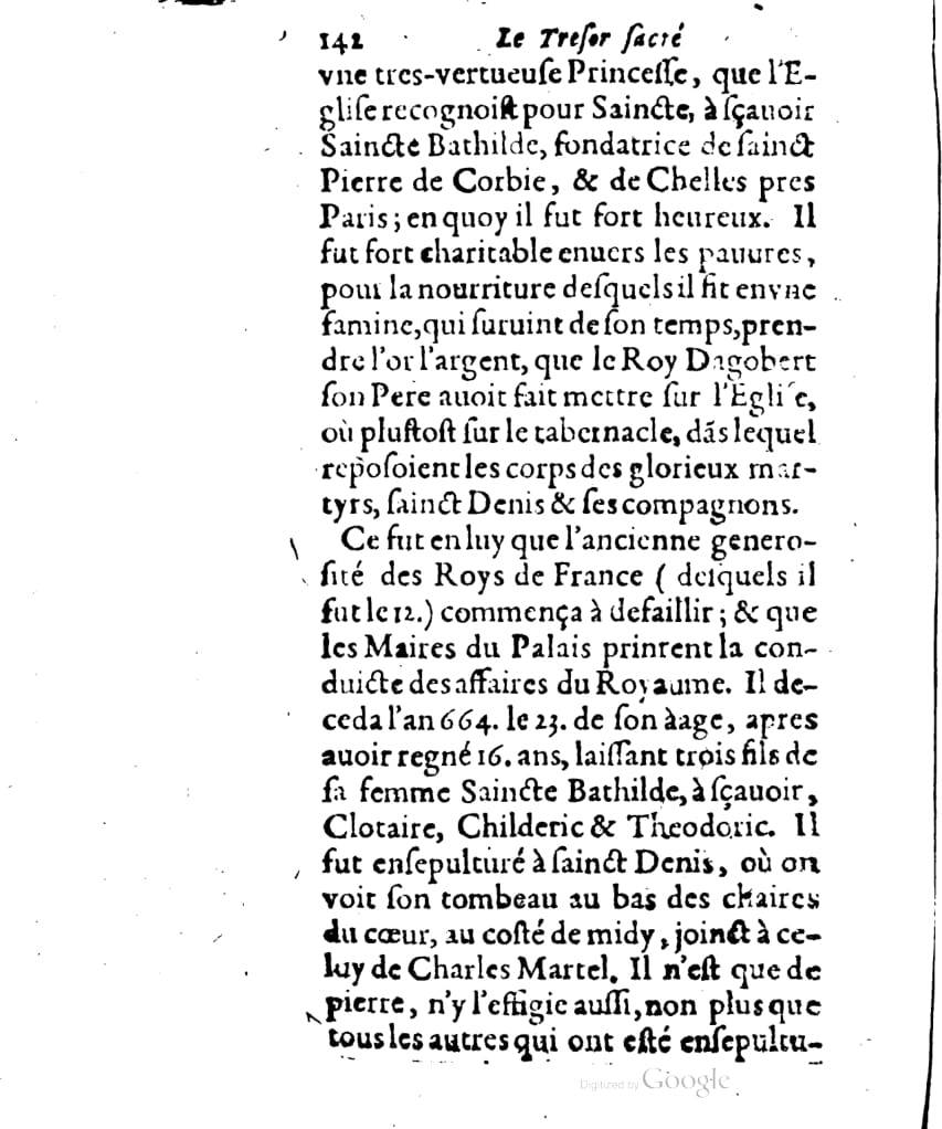 1636 - Jean Billaine - Trésor sacré ou inventaire des saintes reliques - British Library