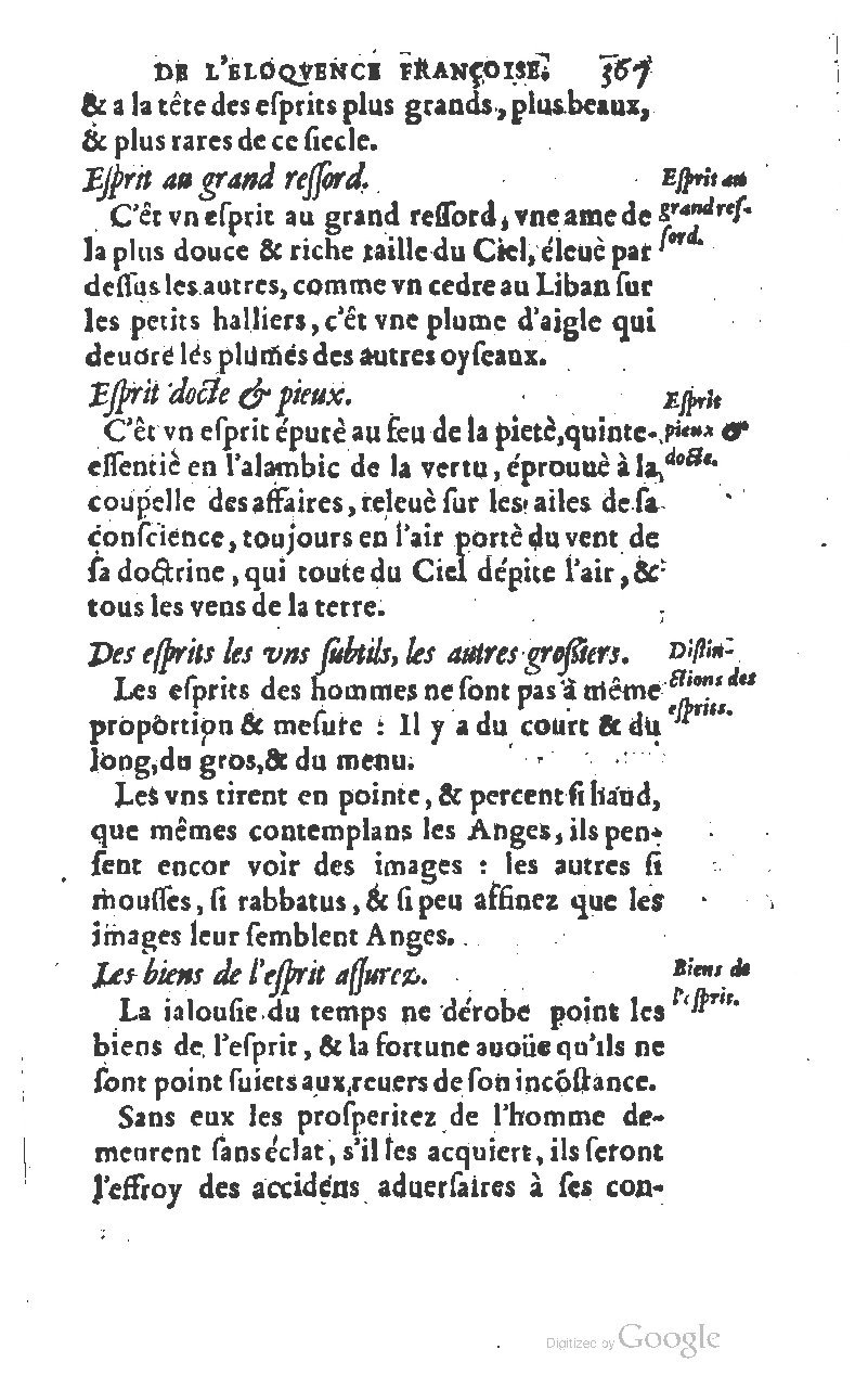 1610 - Louis Coste - Trésor de l’éloquence française (Seconde partie) - BM Lyon