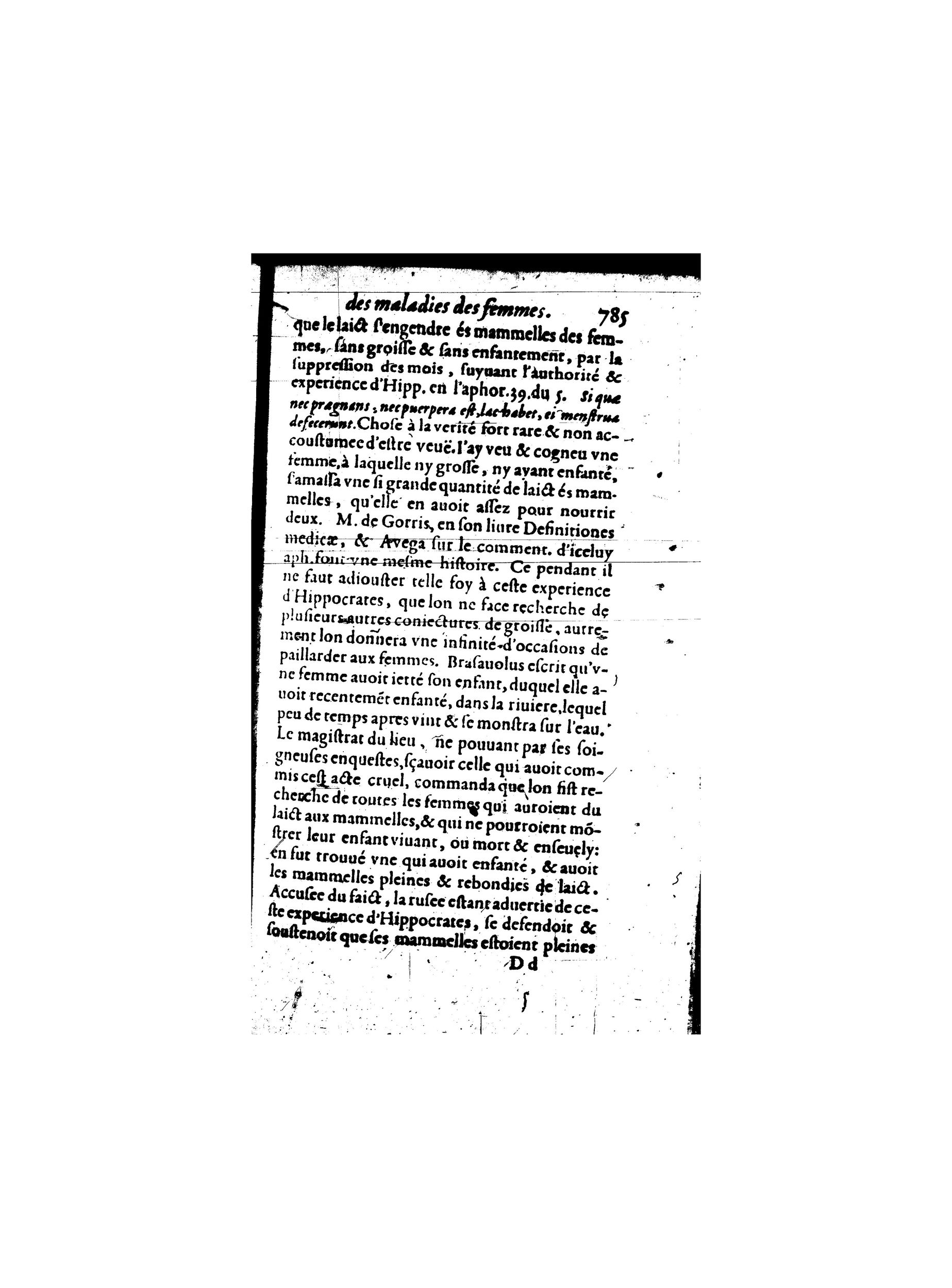 1587 - Jacques du Puis - Trésor des remèdes secrets pour les maladies des femmes - BnF