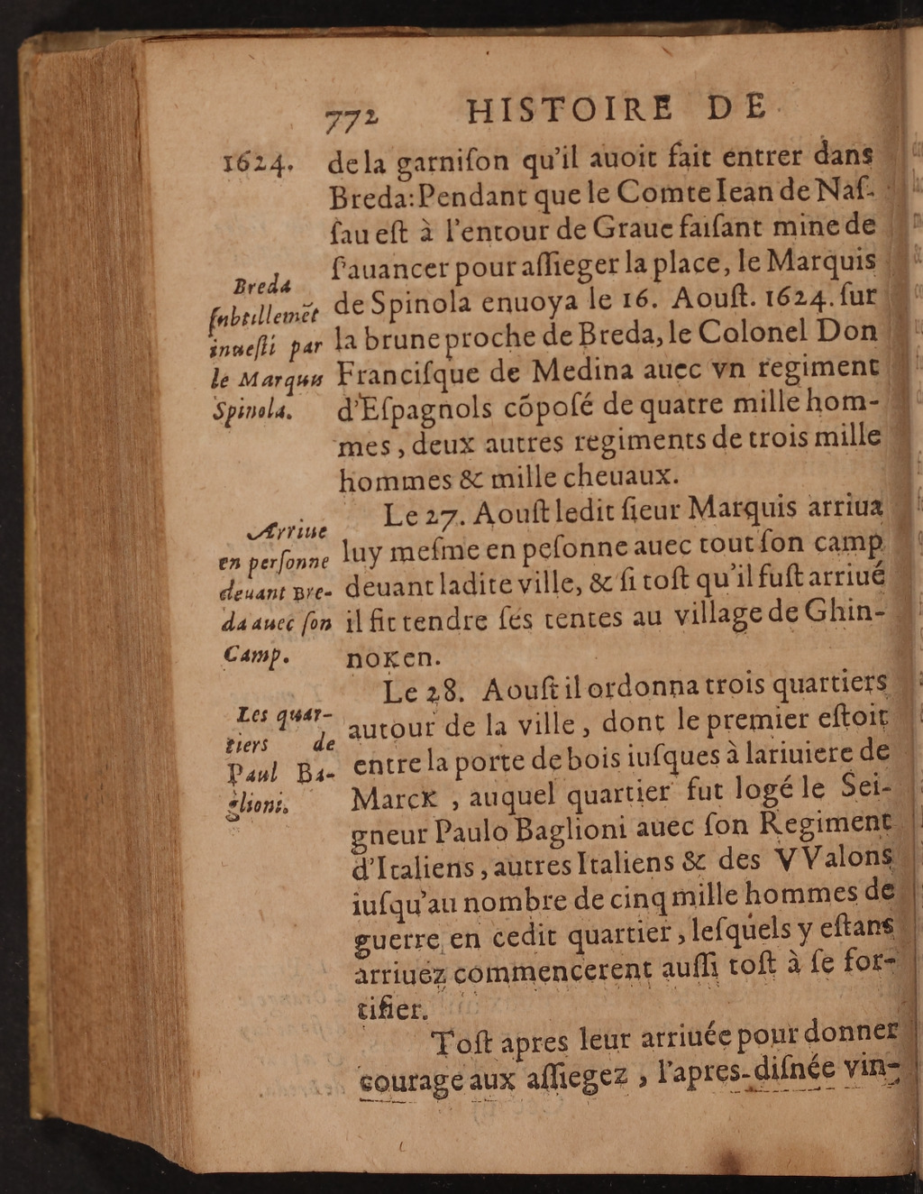 1626 - Joseph Bouillerot - Trésor de l’histoire générale de notre temps - BnF Arsenal