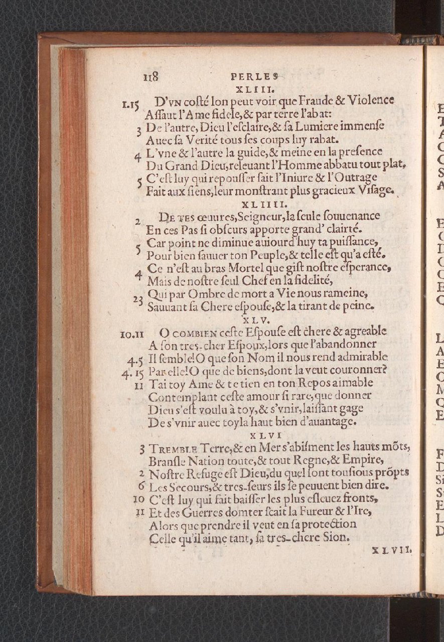 1577 - Jean de Laon - Trésor des 150 psaumes de David - Genève