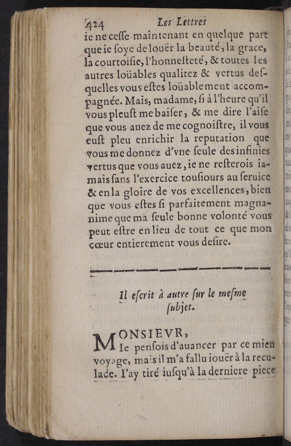 1624 - Jacques Cailloué - Secrétaire des secrétaires ou le Trésor de la plume française - BnF