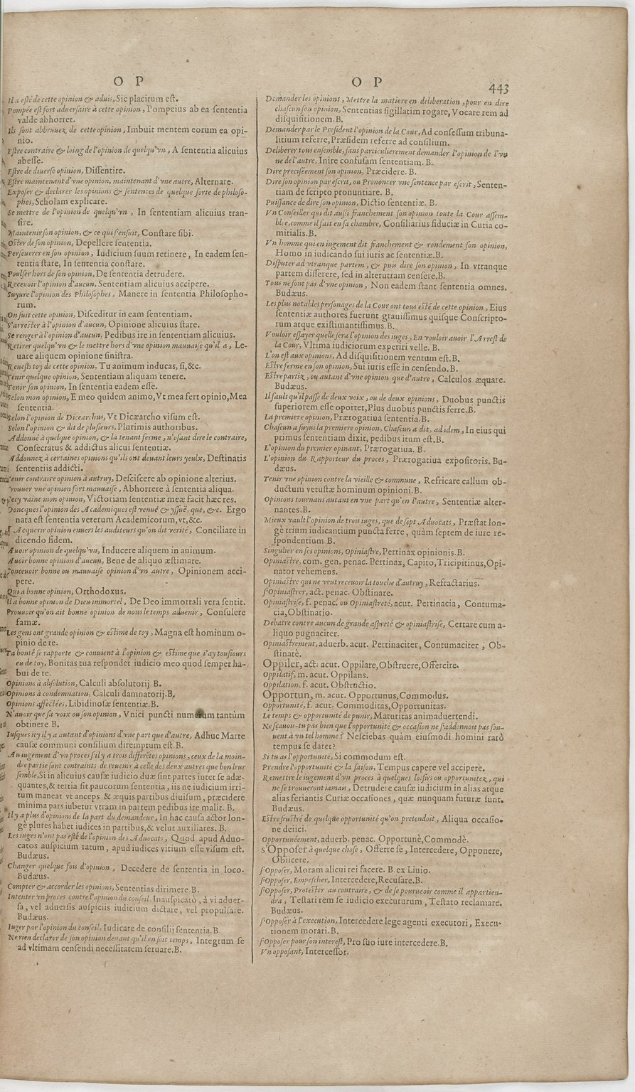 1606 - David Douceur - Trésor de la langue française - BnF