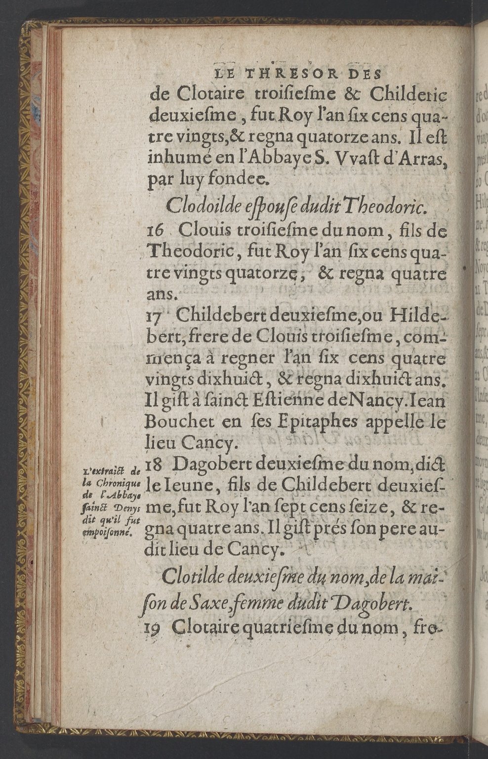 1603 - Galiot Corrozet - Trésor des histoires de France - BnF Tolbiac