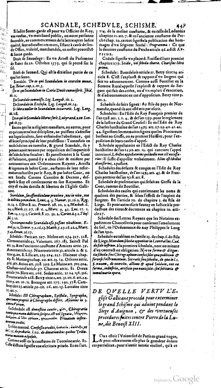 1629 - Veuve Nicolas Buon - Trésor du droit français (21754 T. 3) - BM Lyon