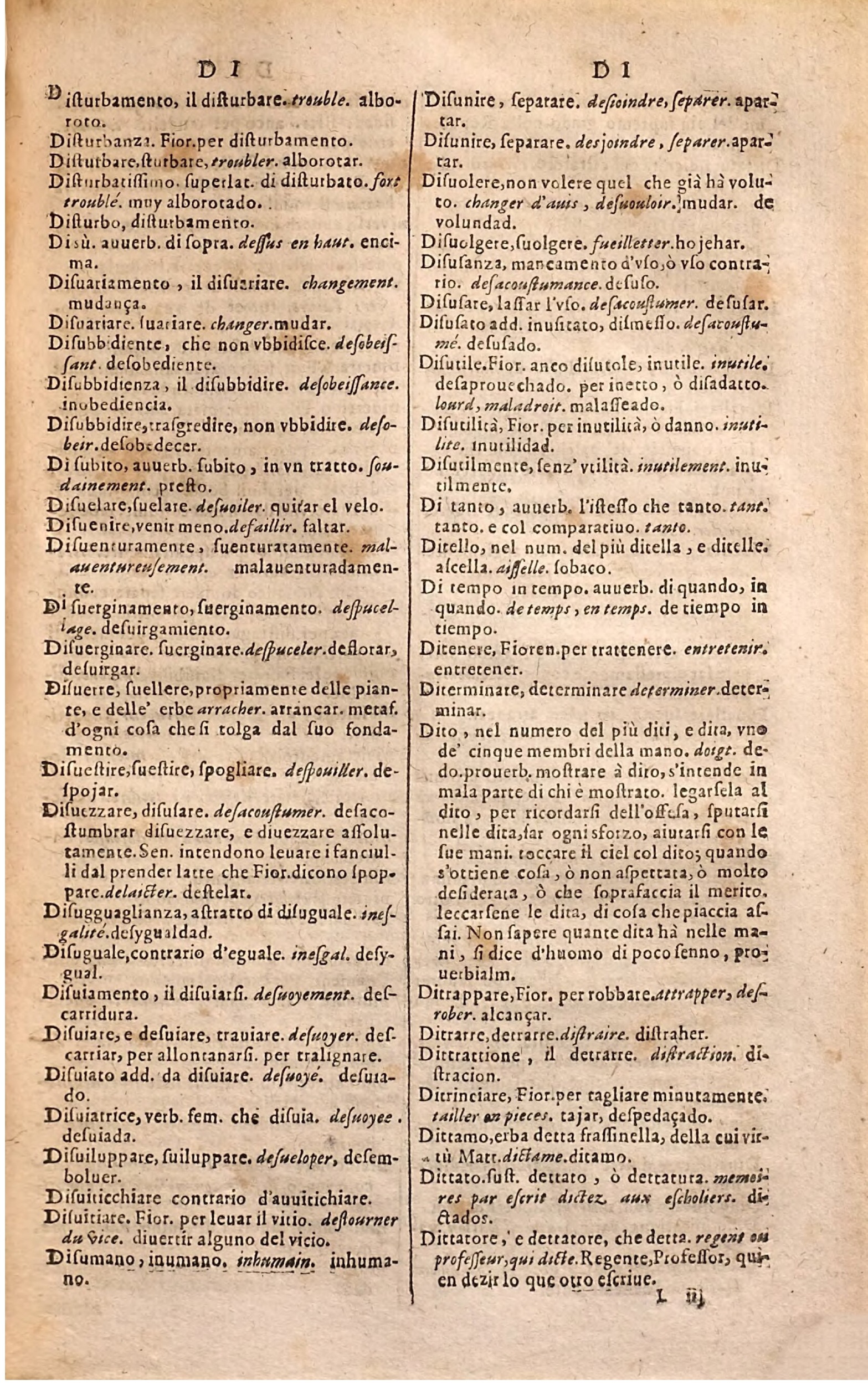 1627 - Jacques Crespin - Trésor des trois langues (Troisième partie) - Regensburg