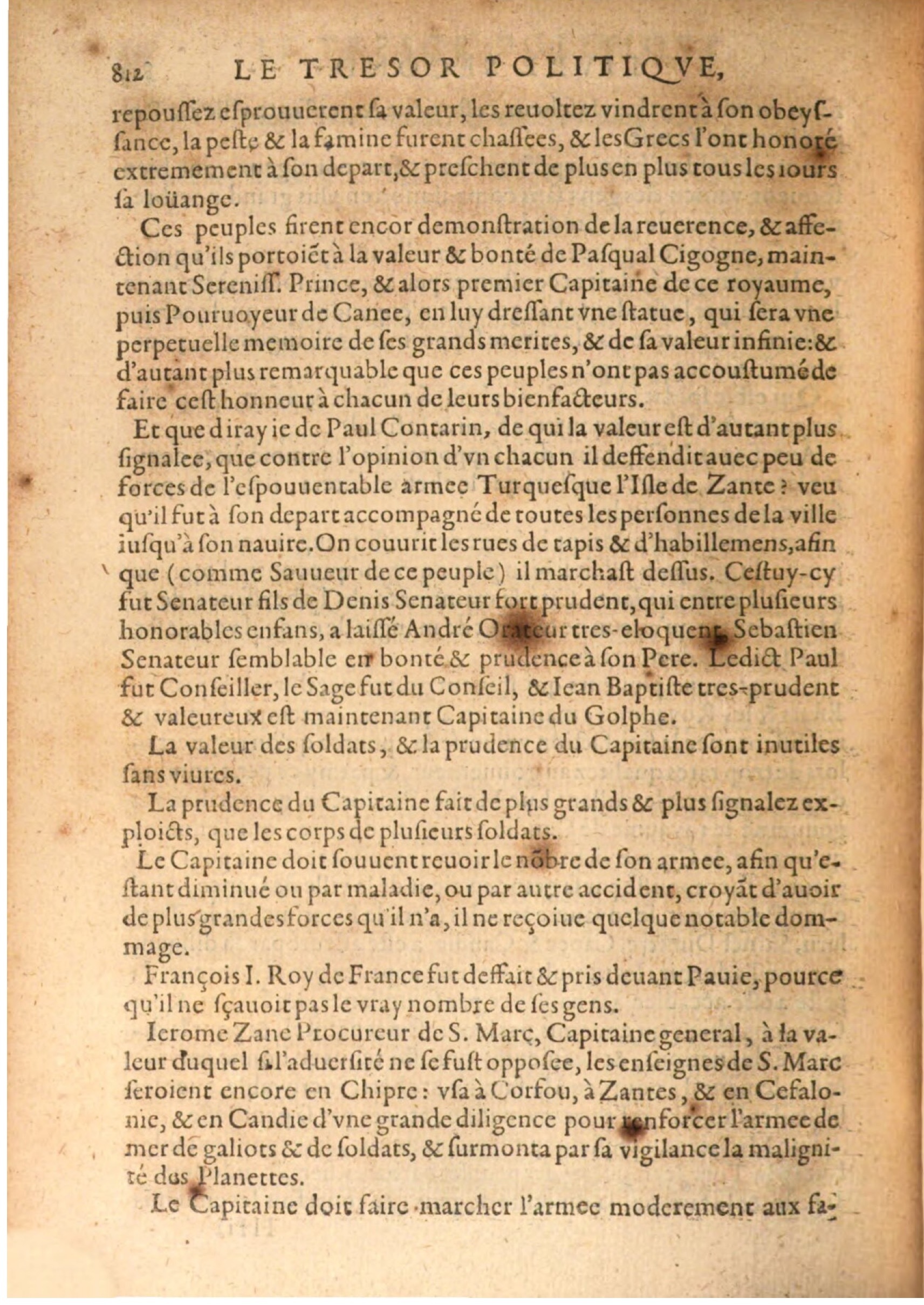 1608 - Pierre Chevalier - Trésor politique - BSB Munich