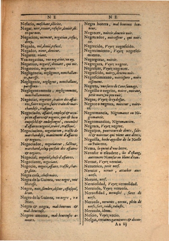 1607 - Marc Orry - Trésor des deux langues espagnole et française (Première et Seconde parties) - ÖNB Wien