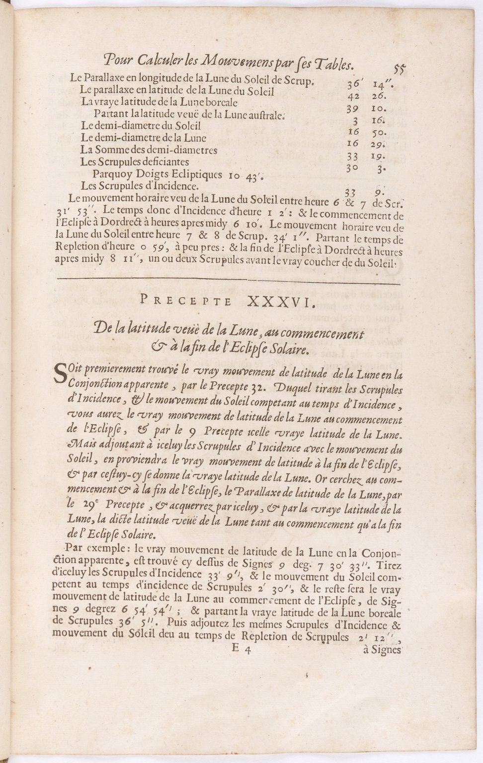 1634 - Zacharie Roman - Les Tables perpétuelles - BnF Arsenal