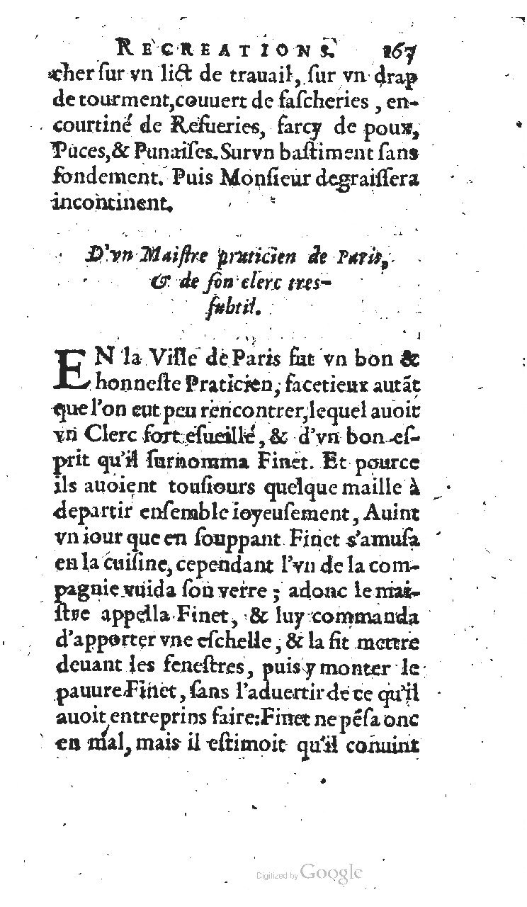 1627 - Jean Delamare - Trésor des récréations - BSB Munich