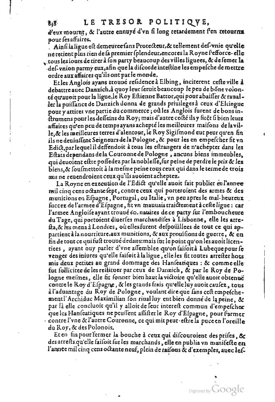 1611 - Pierre Chevalier - Trésor politique - UGent