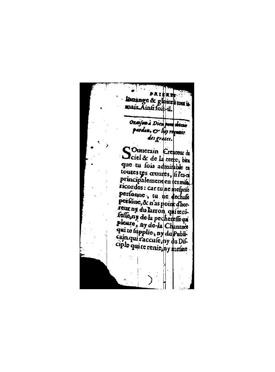 1596 - Guillaume Auvray - Trésor des prières, oraisons et instructions chrétiennes - BnF