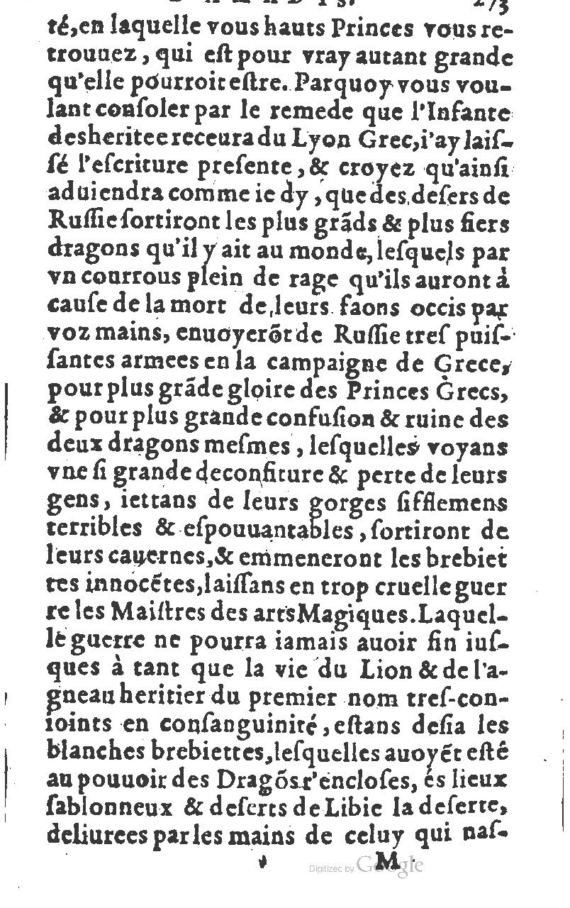 1582 - Jean Huguetan - Trésor des Amadis T. 1 - BM Lyon