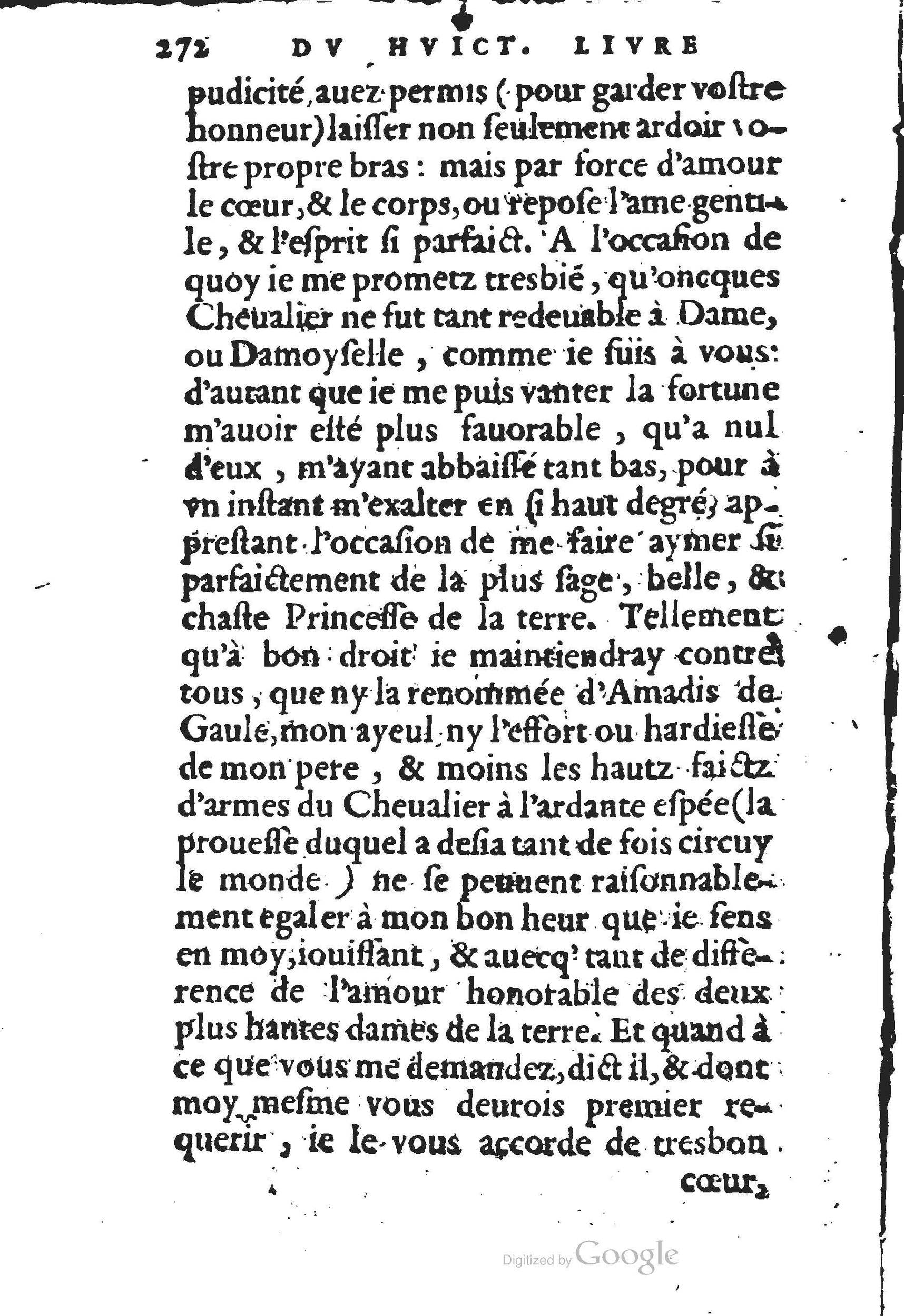 1560 - Jean d’Ogerolles et Gabriel Cotier Lyon - Trésor des Amadis - BSB Munich