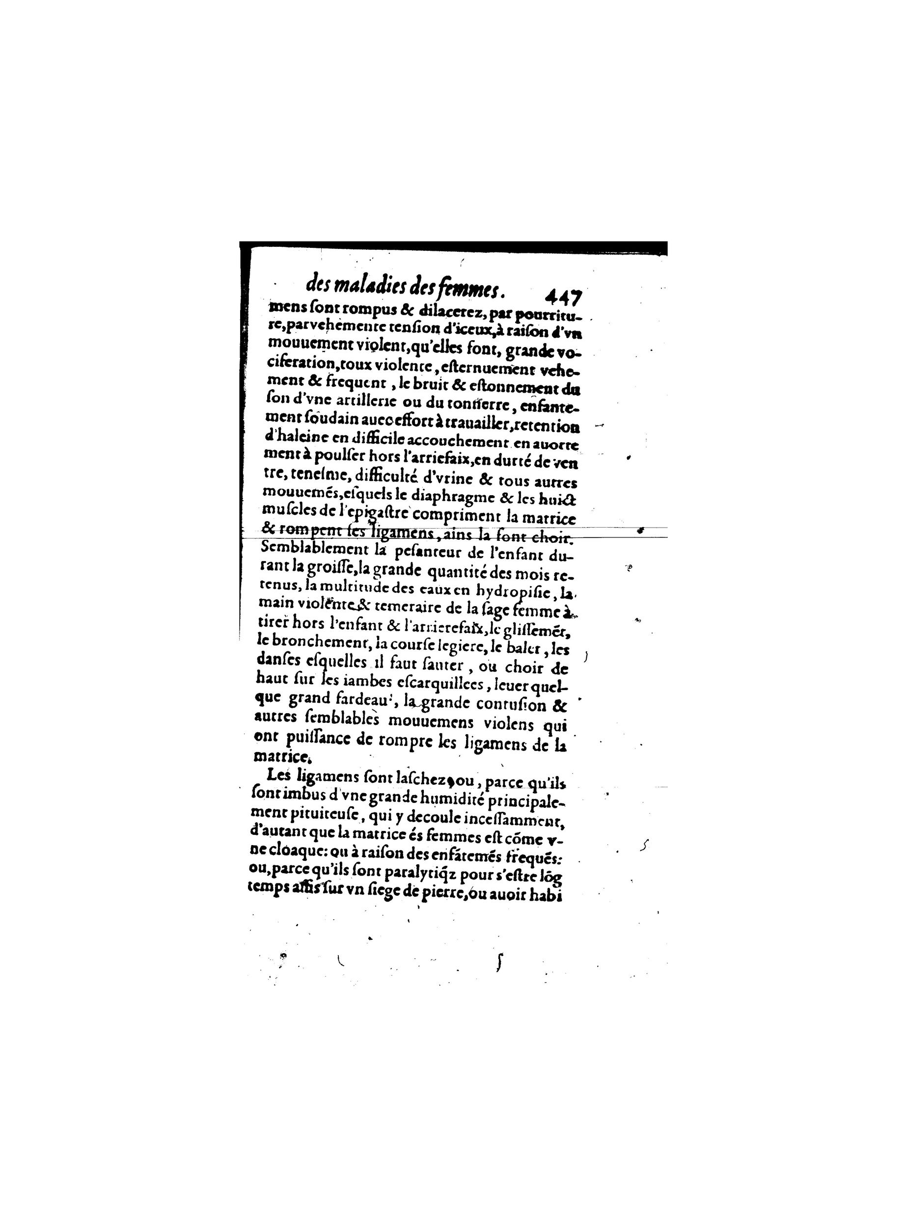 1587 - Jacques du Puis - Trésor des remèdes secrets pour les maladies des femmes - BnF